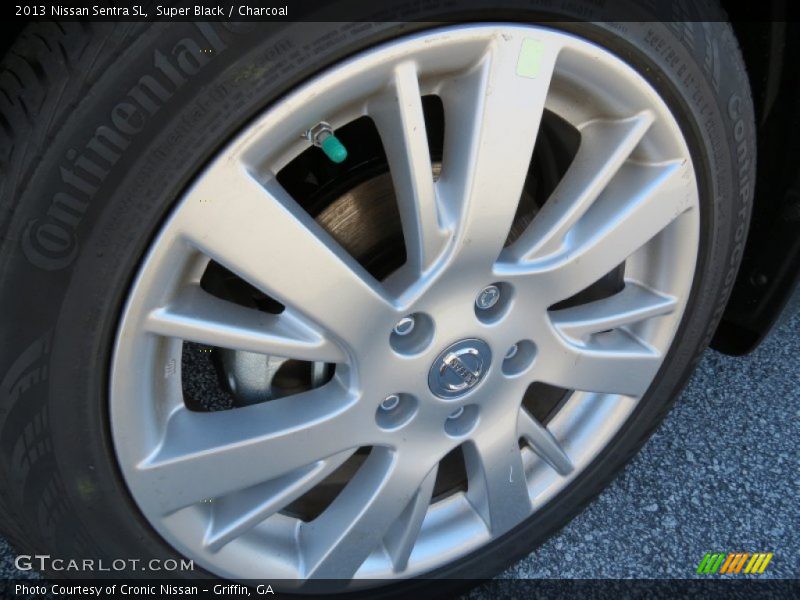 Super Black / Charcoal 2013 Nissan Sentra SL