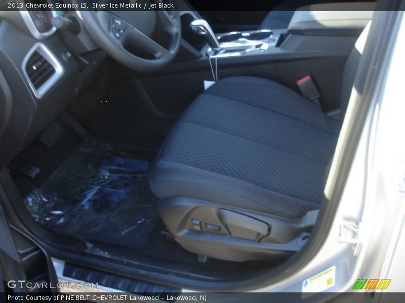 Silver Ice Metallic / Jet Black 2013 Chevrolet Equinox LS