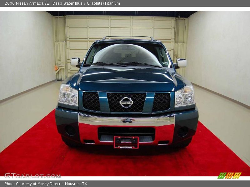 Deep Water Blue / Graphite/Titanium 2006 Nissan Armada SE