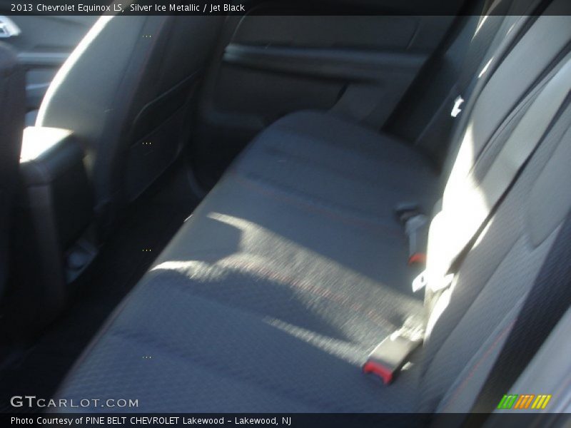 Silver Ice Metallic / Jet Black 2013 Chevrolet Equinox LS