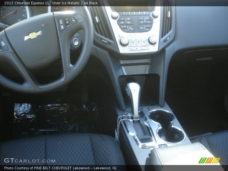 Silver Ice Metallic / Jet Black 2013 Chevrolet Equinox LS