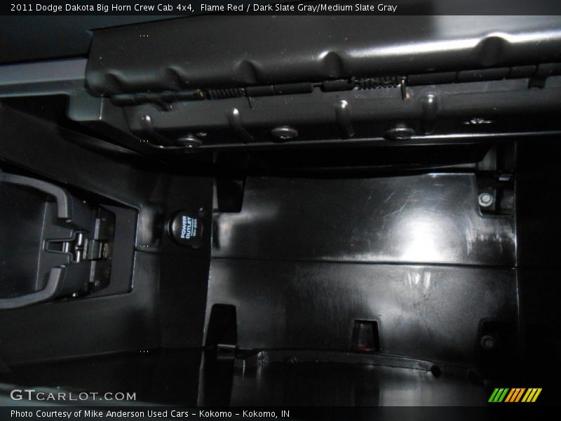 Flame Red / Dark Slate Gray/Medium Slate Gray 2011 Dodge Dakota Big Horn Crew Cab 4x4
