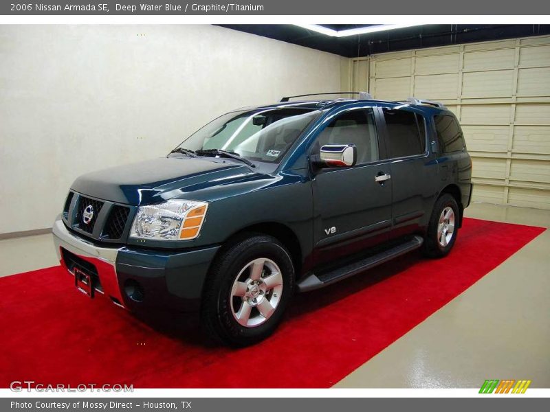 Deep Water Blue / Graphite/Titanium 2006 Nissan Armada SE
