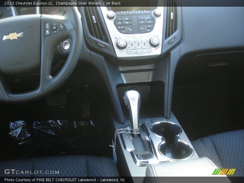 Champagne Silver Metallic / Jet Black 2013 Chevrolet Equinox LS