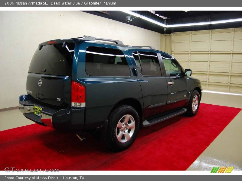 Deep Water Blue / Graphite/Titanium 2006 Nissan Armada SE