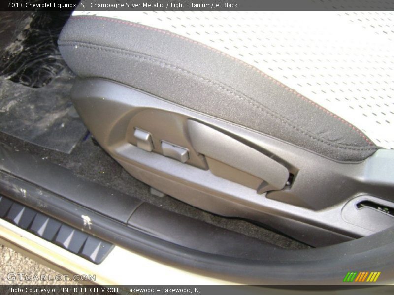 Champagne Silver Metallic / Light Titanium/Jet Black 2013 Chevrolet Equinox LS