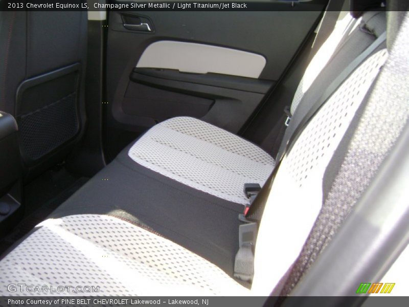 Champagne Silver Metallic / Light Titanium/Jet Black 2013 Chevrolet Equinox LS