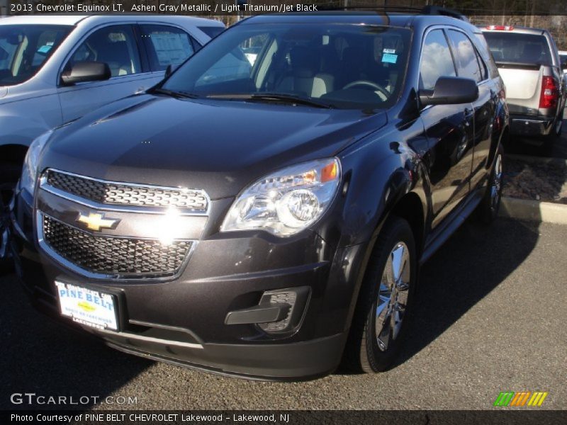 Ashen Gray Metallic / Light Titanium/Jet Black 2013 Chevrolet Equinox LT