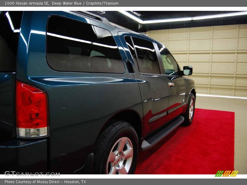 Deep Water Blue / Graphite/Titanium 2006 Nissan Armada SE