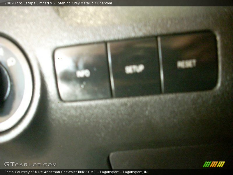 Sterling Grey Metallic / Charcoal 2009 Ford Escape Limited V6