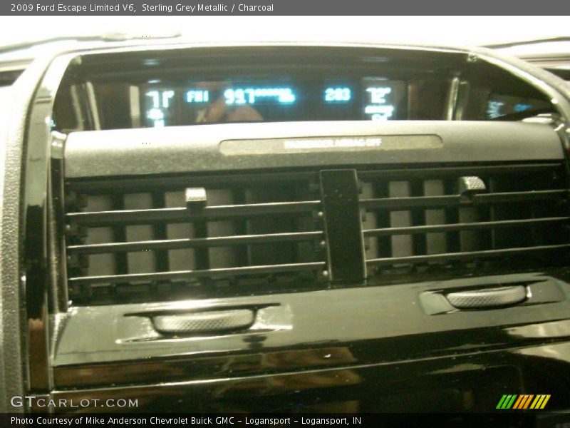 Sterling Grey Metallic / Charcoal 2009 Ford Escape Limited V6