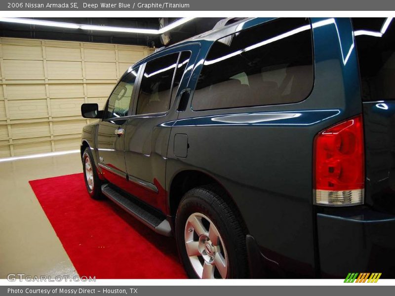 Deep Water Blue / Graphite/Titanium 2006 Nissan Armada SE