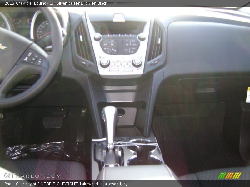 Silver Ice Metallic / Jet Black 2013 Chevrolet Equinox LS