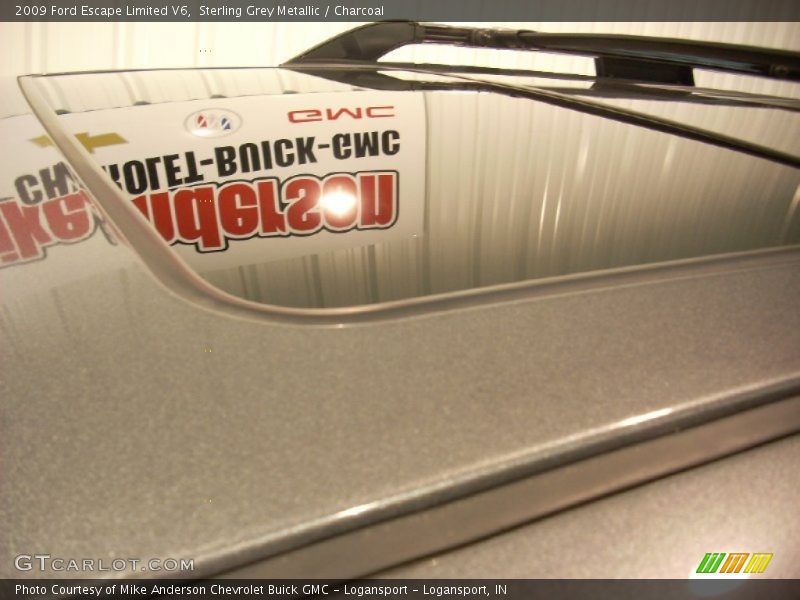 Sterling Grey Metallic / Charcoal 2009 Ford Escape Limited V6