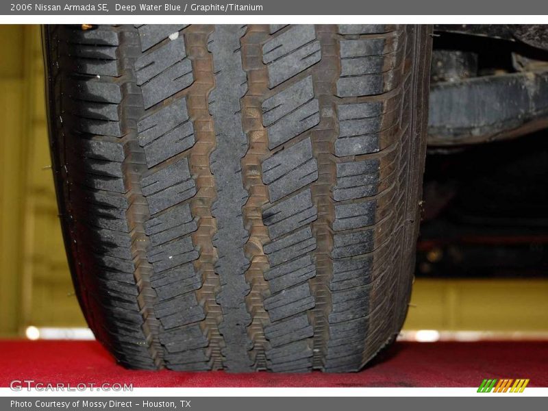 Deep Water Blue / Graphite/Titanium 2006 Nissan Armada SE