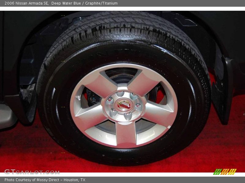 Deep Water Blue / Graphite/Titanium 2006 Nissan Armada SE
