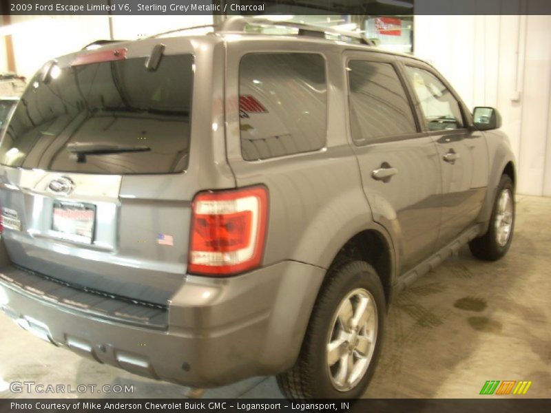 Sterling Grey Metallic / Charcoal 2009 Ford Escape Limited V6