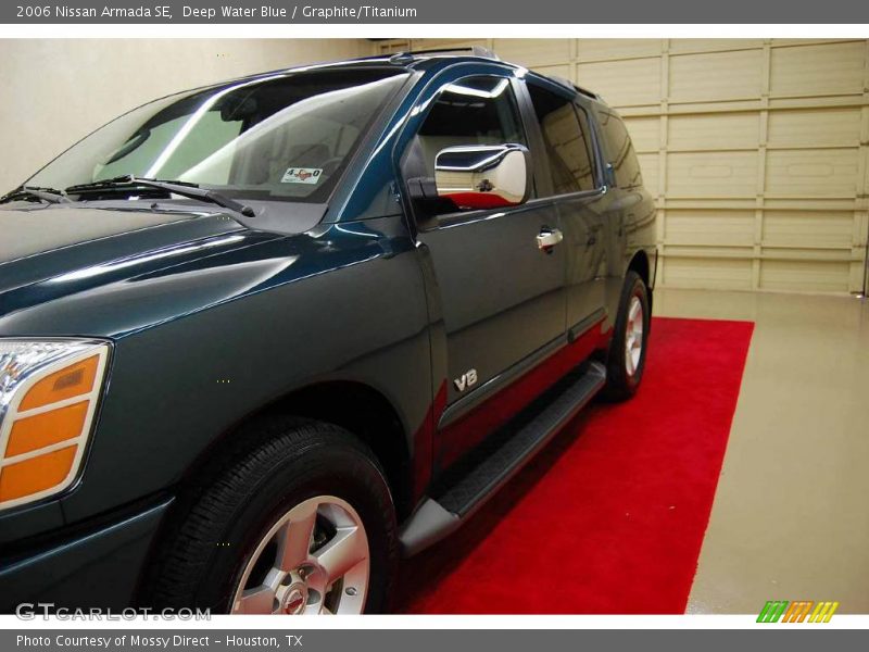 Deep Water Blue / Graphite/Titanium 2006 Nissan Armada SE