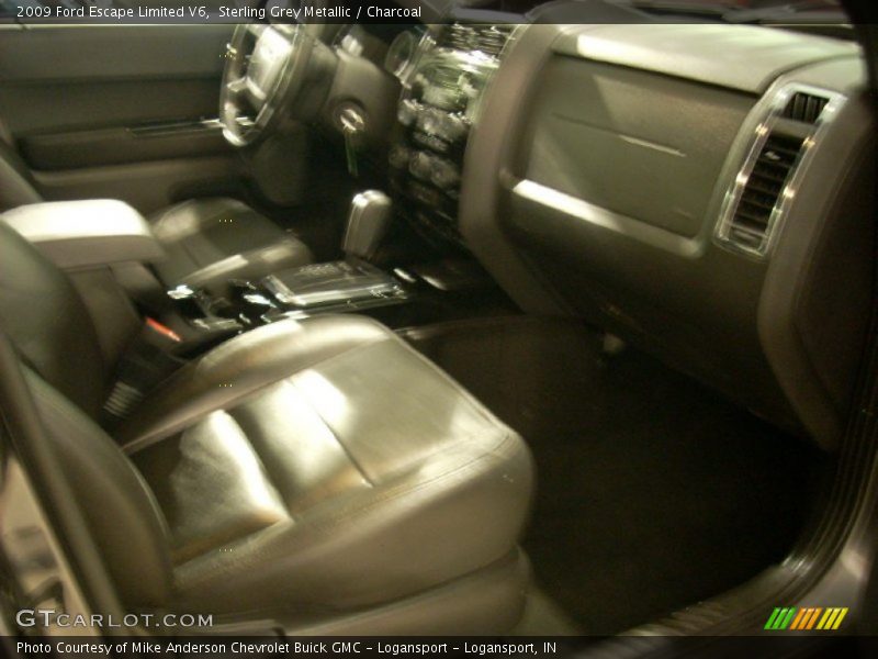 Sterling Grey Metallic / Charcoal 2009 Ford Escape Limited V6
