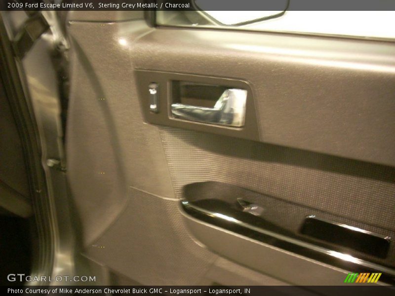 Sterling Grey Metallic / Charcoal 2009 Ford Escape Limited V6