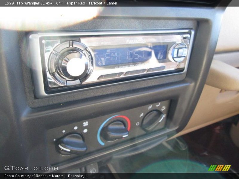 Chili Pepper Red Pearlcoat / Camel 1999 Jeep Wrangler SE 4x4