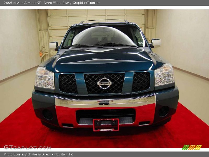 Deep Water Blue / Graphite/Titanium 2006 Nissan Armada SE