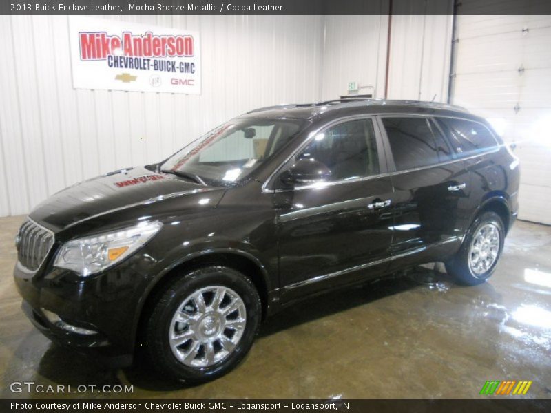 Mocha Bronze Metallic / Cocoa Leather 2013 Buick Enclave Leather