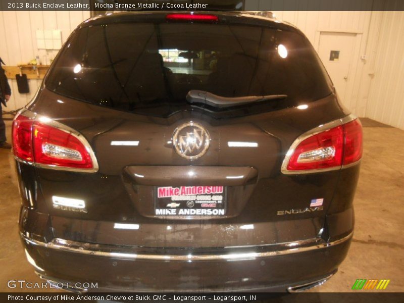 Mocha Bronze Metallic / Cocoa Leather 2013 Buick Enclave Leather