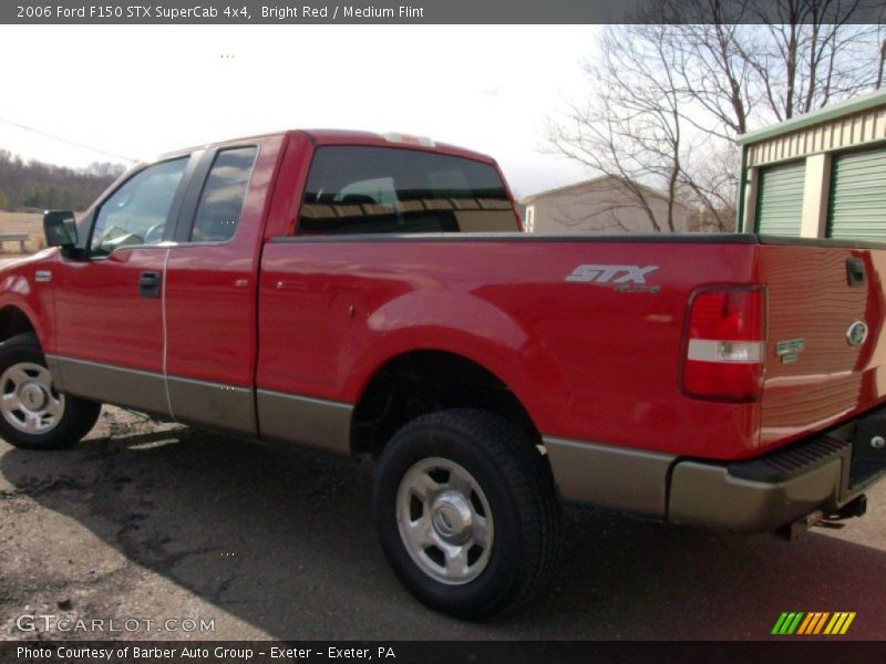 Bright Red / Medium Flint 2006 Ford F150 STX SuperCab 4x4