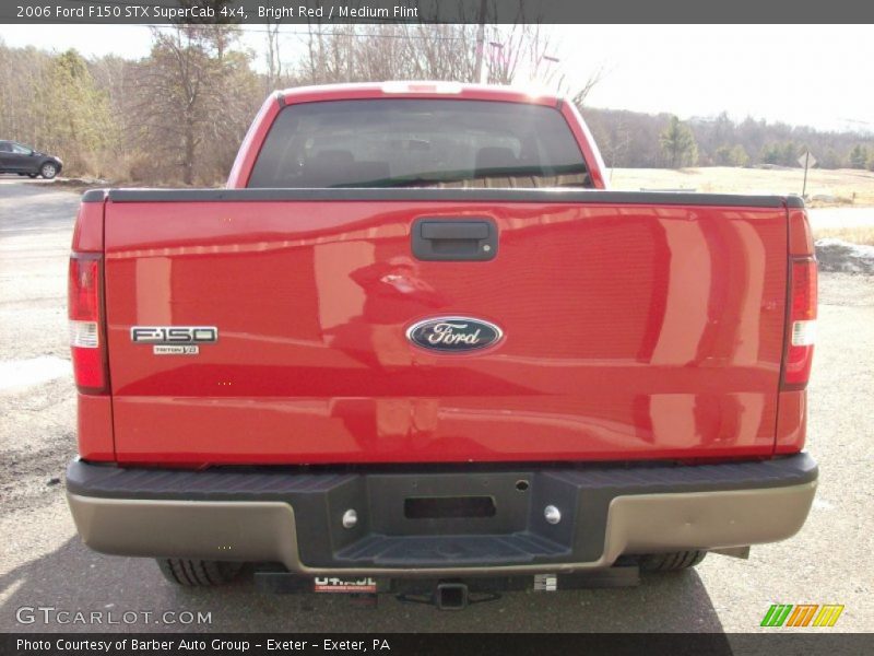 Bright Red / Medium Flint 2006 Ford F150 STX SuperCab 4x4