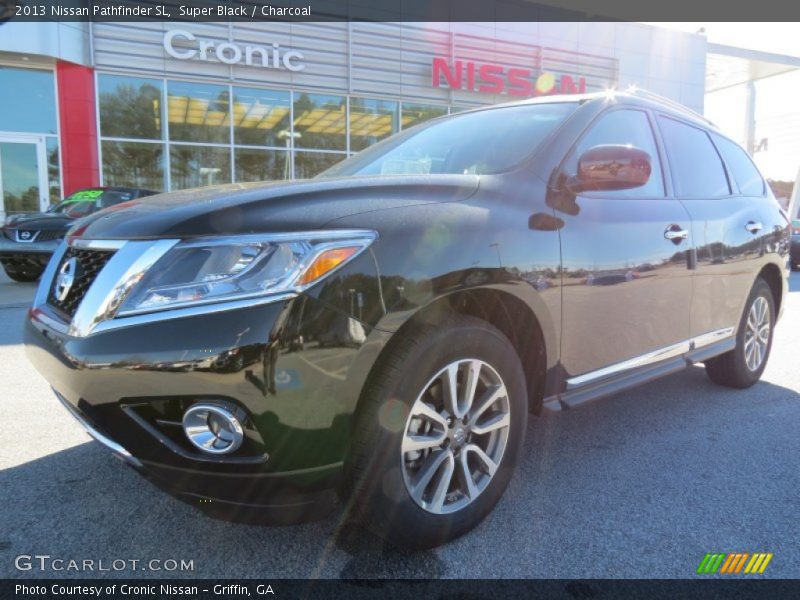 Super Black / Charcoal 2013 Nissan Pathfinder SL