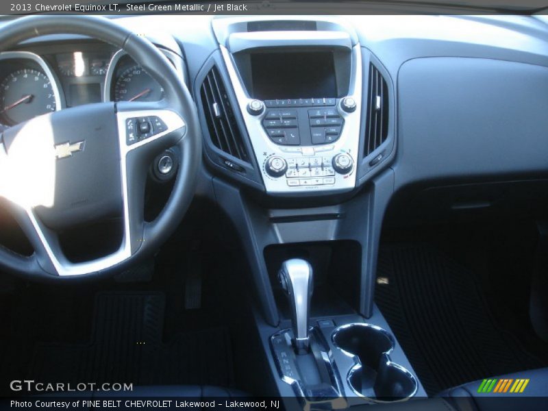 Steel Green Metallic / Jet Black 2013 Chevrolet Equinox LT