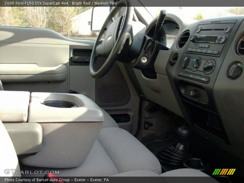 Bright Red / Medium Flint 2006 Ford F150 STX SuperCab 4x4