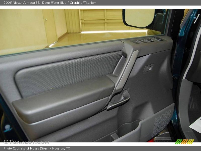 Deep Water Blue / Graphite/Titanium 2006 Nissan Armada SE