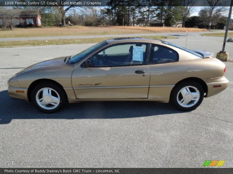  1998 Sunfire GT Coupe Gold Metallic