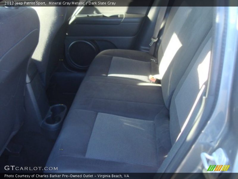 Mineral Gray Metallic / Dark Slate Gray 2012 Jeep Patriot Sport