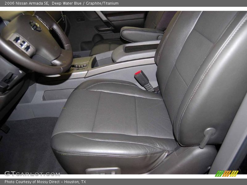 Deep Water Blue / Graphite/Titanium 2006 Nissan Armada SE