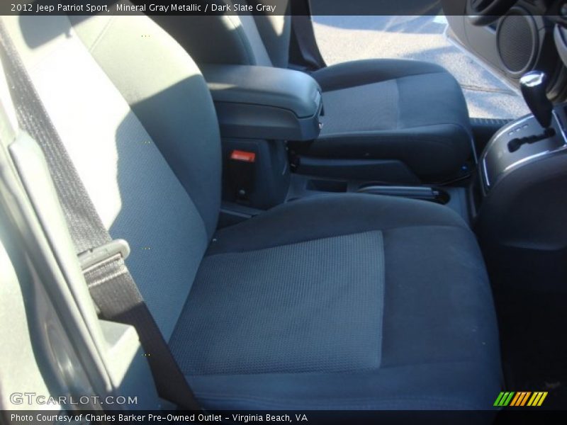 Mineral Gray Metallic / Dark Slate Gray 2012 Jeep Patriot Sport