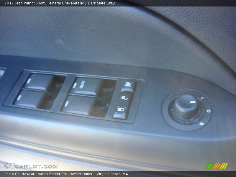 Mineral Gray Metallic / Dark Slate Gray 2012 Jeep Patriot Sport
