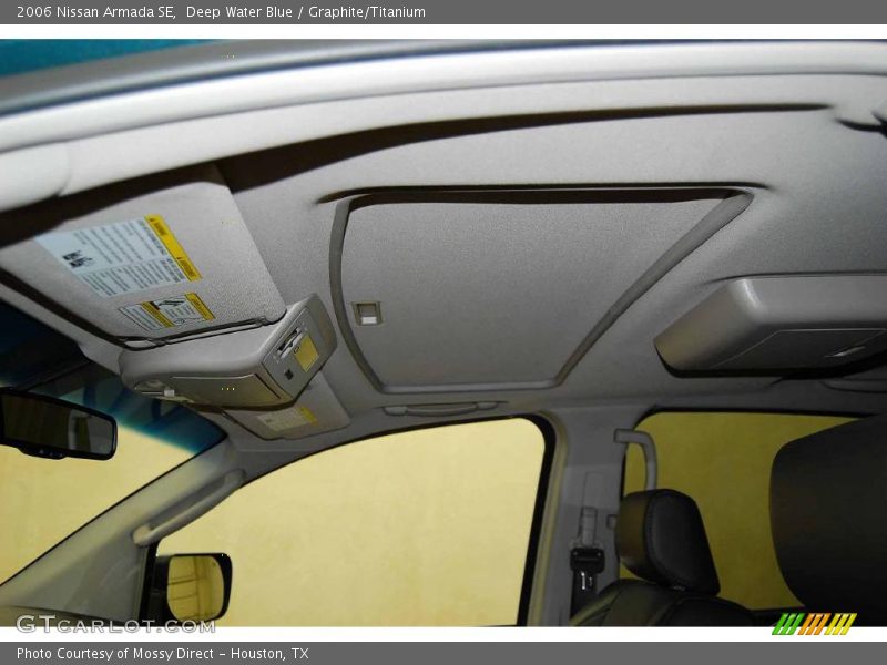 Deep Water Blue / Graphite/Titanium 2006 Nissan Armada SE