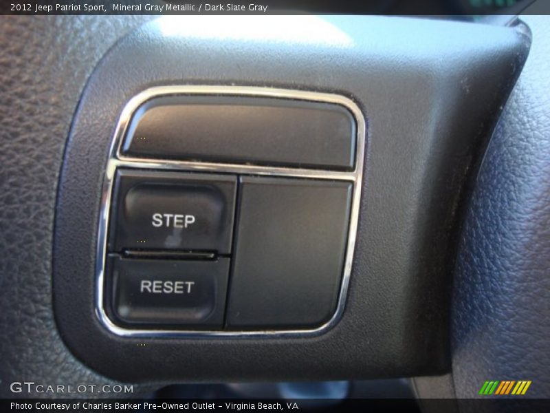 Mineral Gray Metallic / Dark Slate Gray 2012 Jeep Patriot Sport
