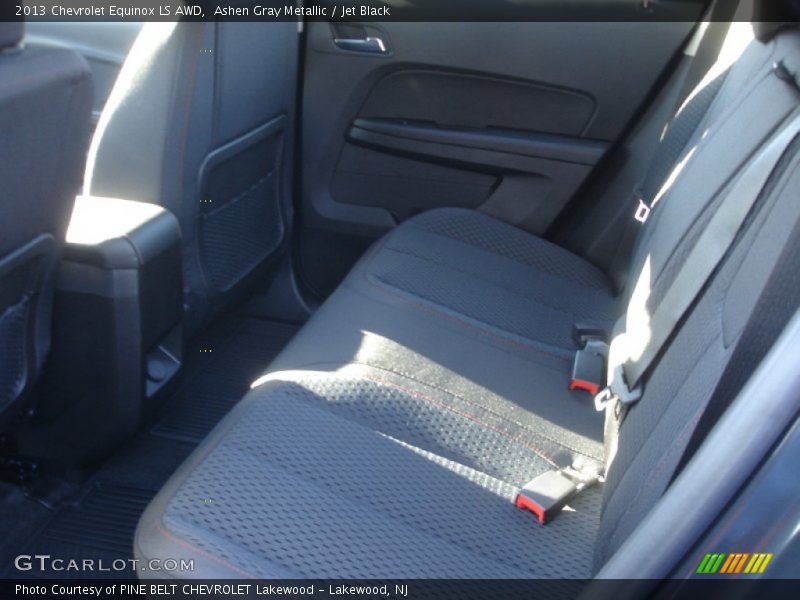 Ashen Gray Metallic / Jet Black 2013 Chevrolet Equinox LS AWD