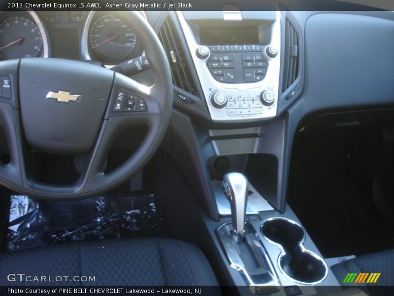 Ashen Gray Metallic / Jet Black 2013 Chevrolet Equinox LS AWD