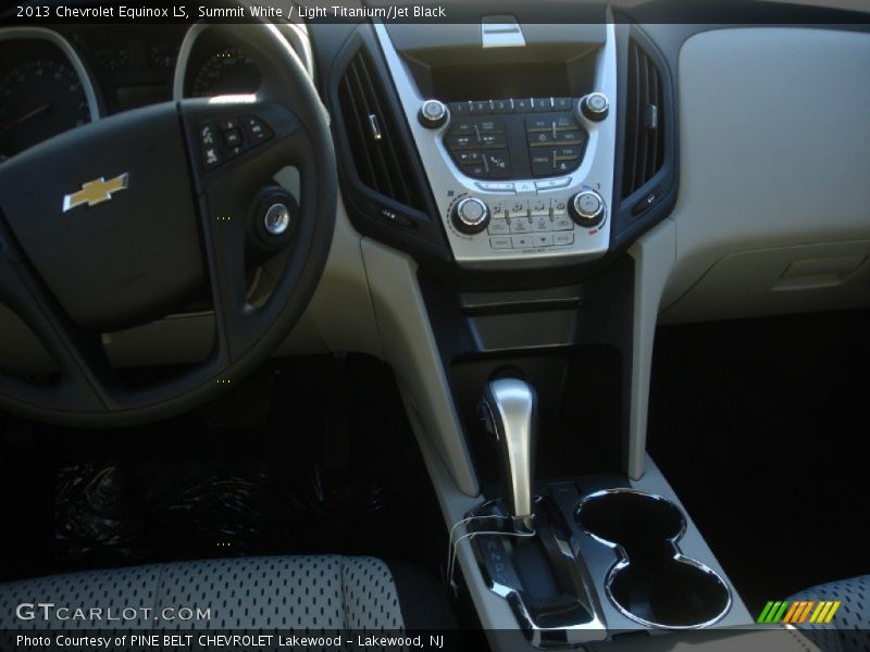 Summit White / Light Titanium/Jet Black 2013 Chevrolet Equinox LS