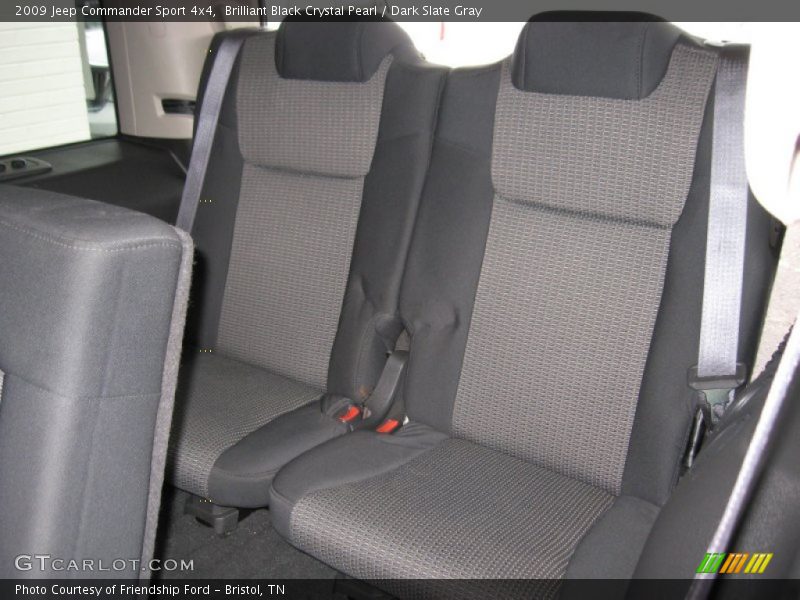 Brilliant Black Crystal Pearl / Dark Slate Gray 2009 Jeep Commander Sport 4x4