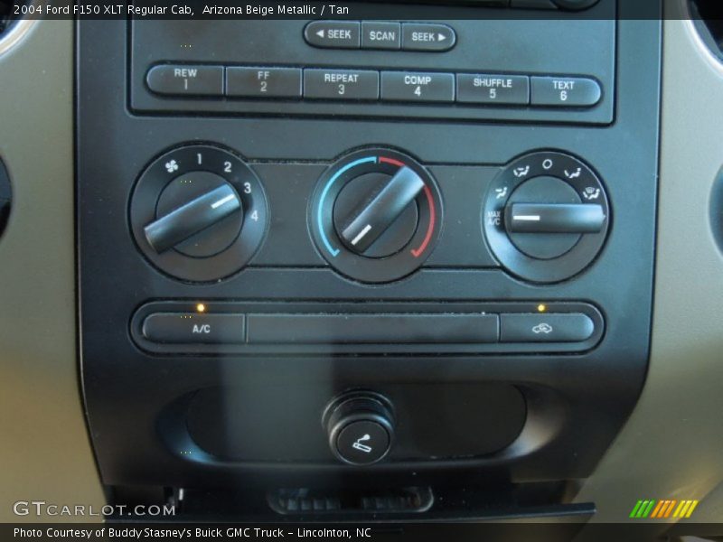 Controls of 2004 F150 XLT Regular Cab