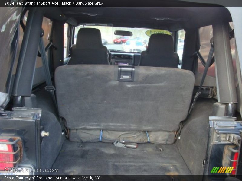 Black / Dark Slate Gray 2004 Jeep Wrangler Sport 4x4