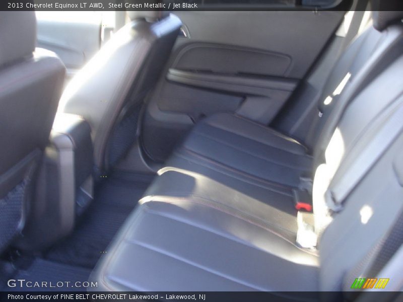 Steel Green Metallic / Jet Black 2013 Chevrolet Equinox LT AWD