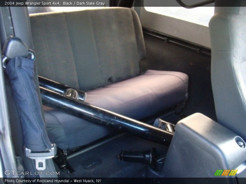 Black / Dark Slate Gray 2004 Jeep Wrangler Sport 4x4