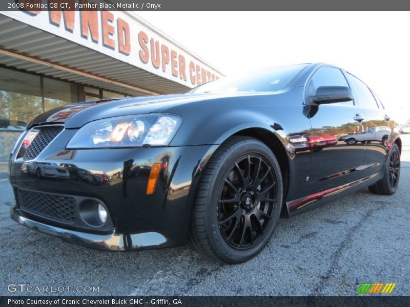 Panther Black Metallic / Onyx 2008 Pontiac G8 GT
